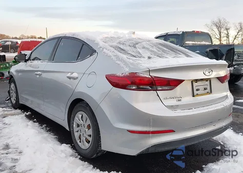 2018 Hyundai Elantra Se из США, поврежденный, VIN 5NPD74LF2JH402305